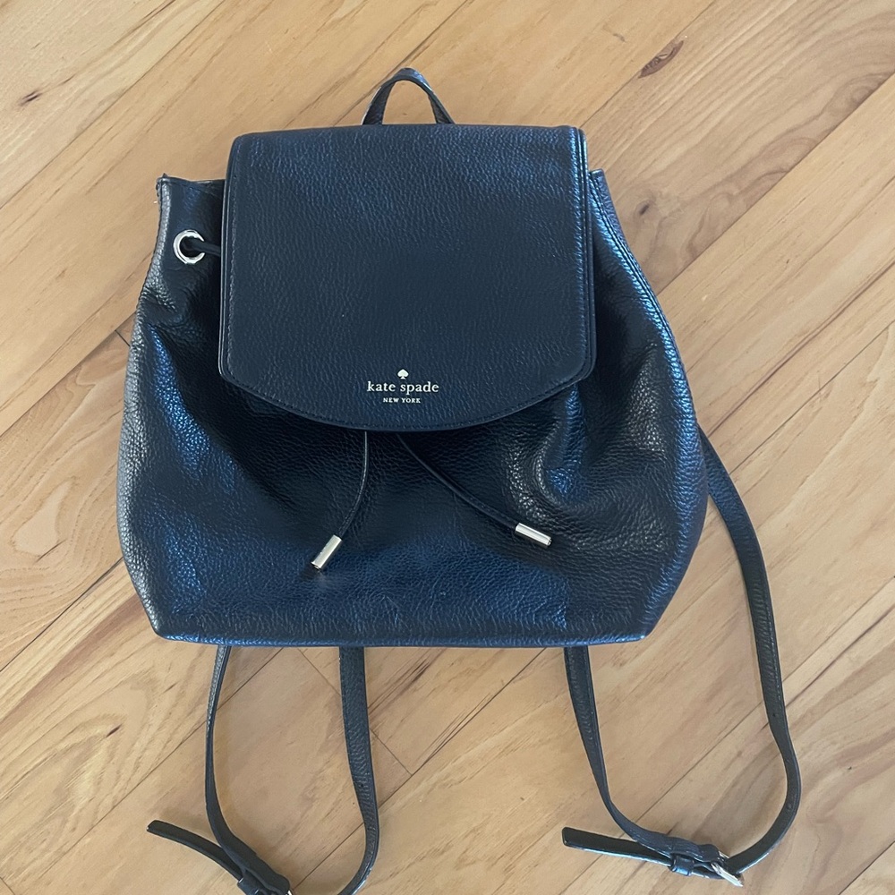 Kate Spade Midnight Black Backpack